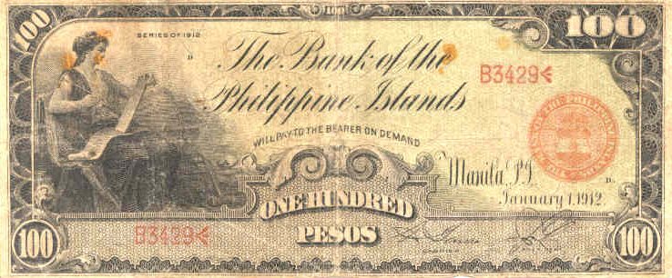 1912, Php 100 front view /><br /> <img mce_tsrc=